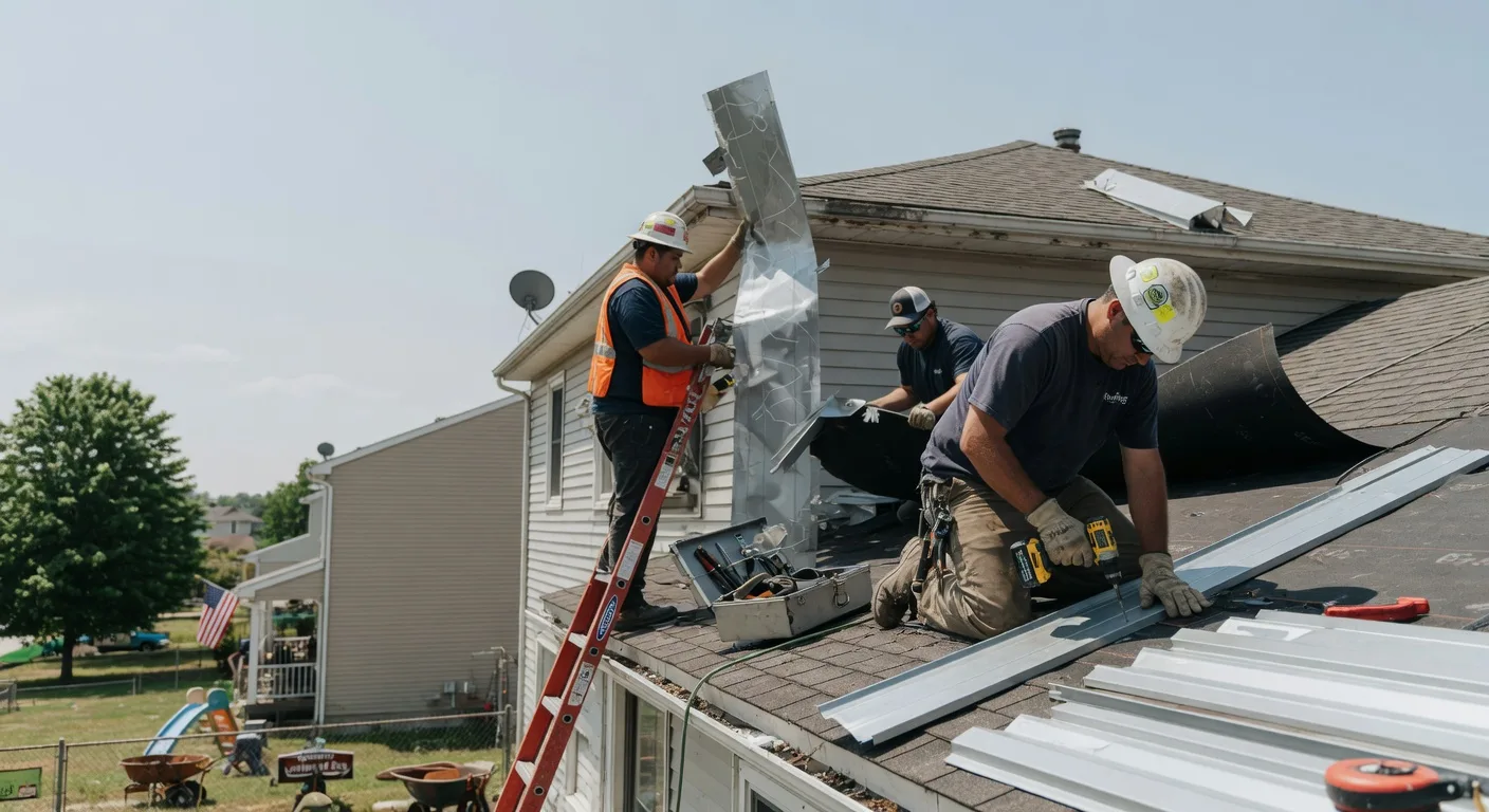 Metal Roof Repair in Huntsville, TN